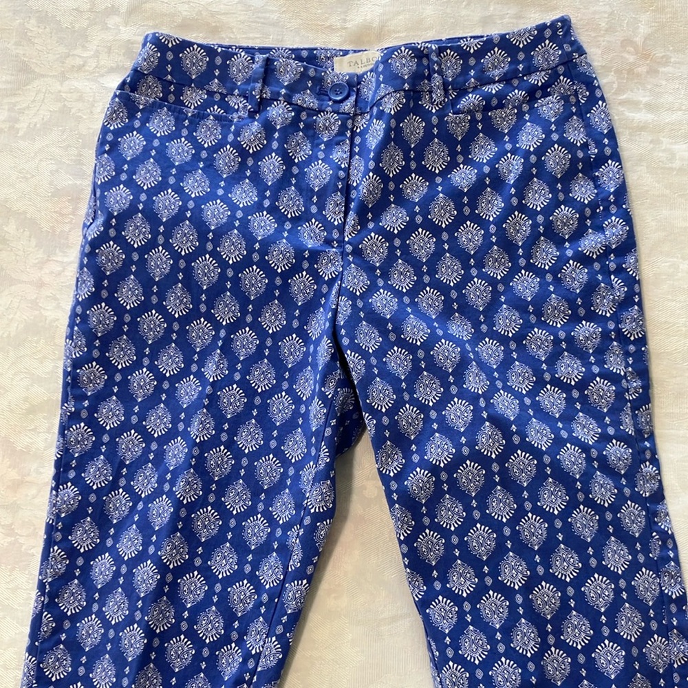 Talbots EUC Petite Cropped Pants 6P